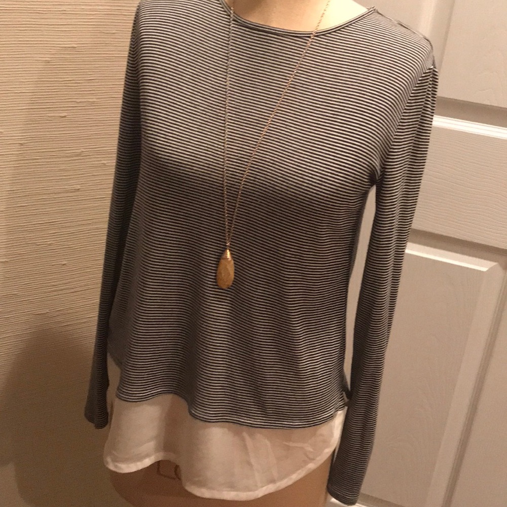 LOFT striped top